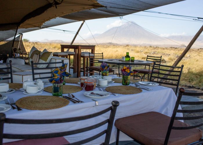 Lake Natron CampDining